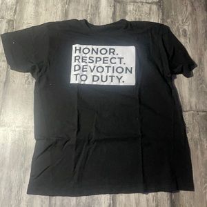 Black coast guard Shirt